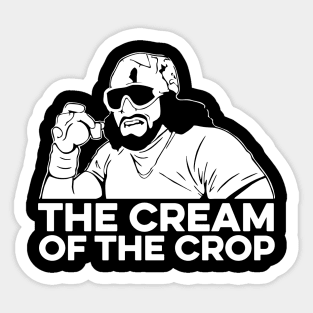 Macho Man The Cream Of The Crop Sticker